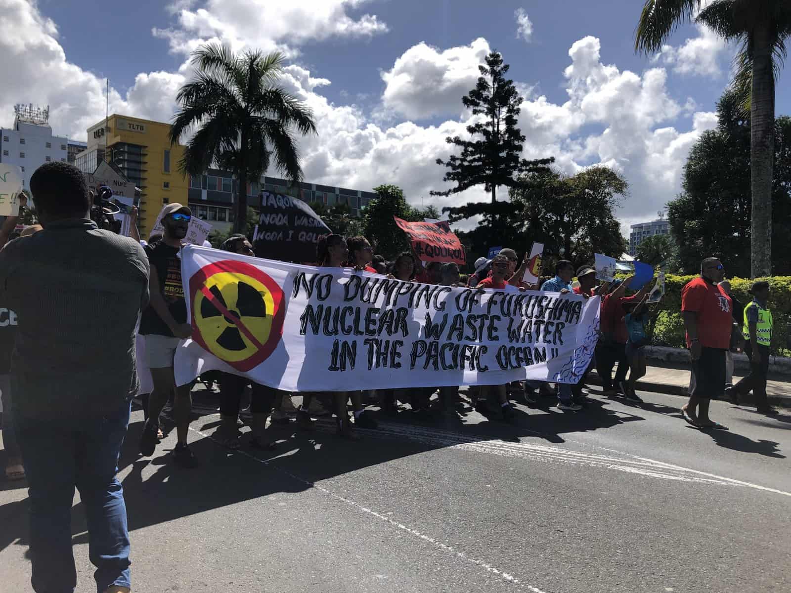 Fukushima protest in Suva