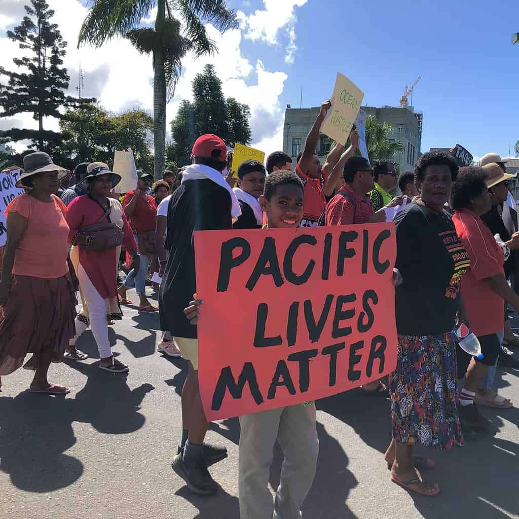 Fukushima protest in Suva