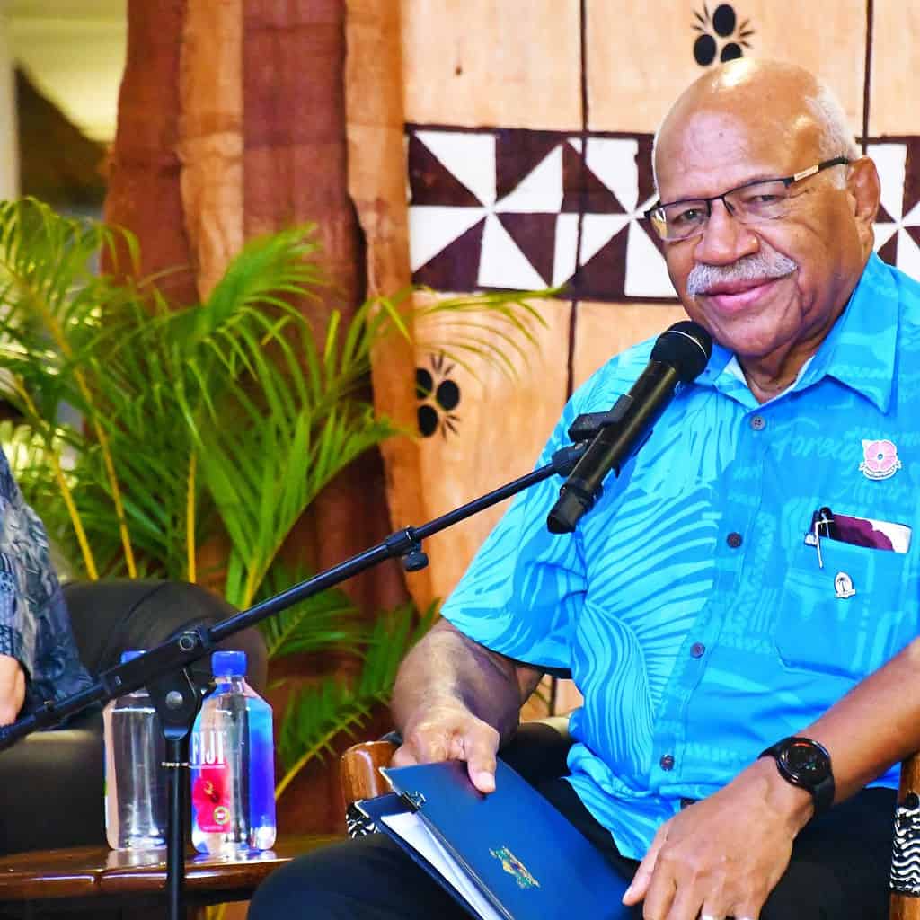 Prime Minister Sitiveni Rabuka