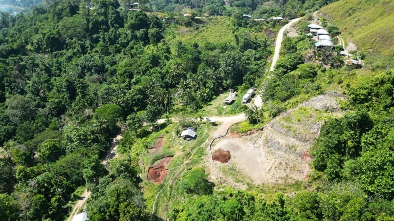 The Kongulai construction site in July 2024​
CREDIT: Ronald Toito’ona, In-depth Solomons