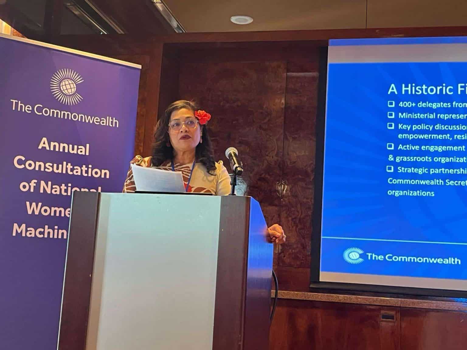 Samoa's CEO of the Ministry of Women’s, Community and Social Development Loau Donina Tili Vaa. Picture: SUPPLIED